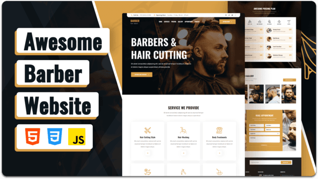 Barbershop Website