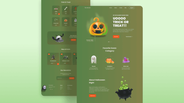 Halloween Website