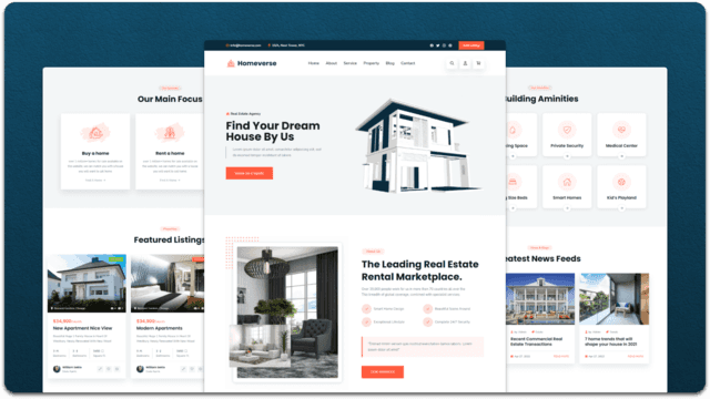 Homeverse Website